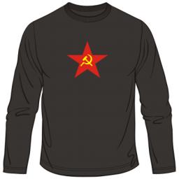Hammer And Sickle Star CCCP Long Sleeved