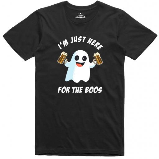 Ghost Here for the Booze T Shirt